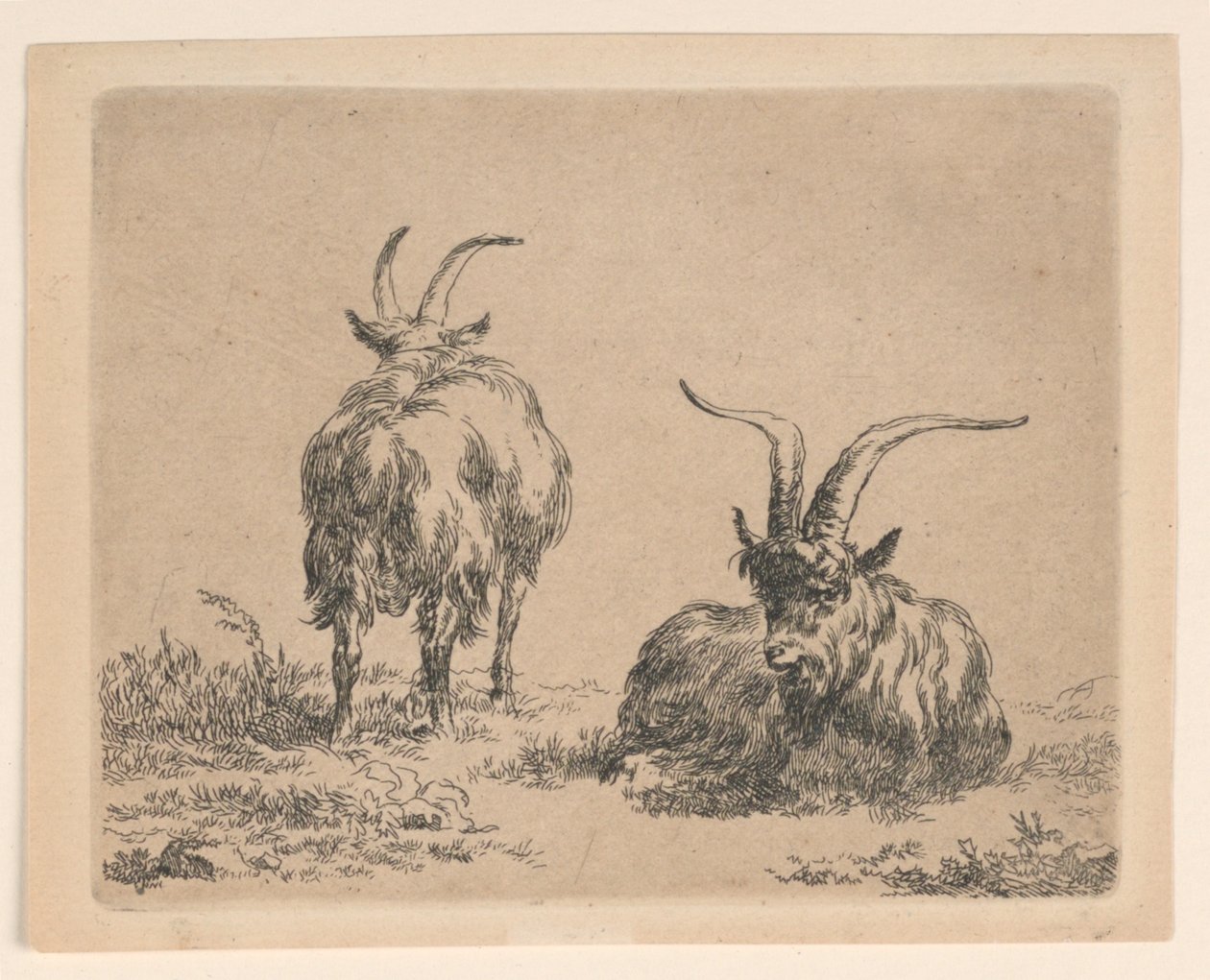 To geder af Nicolaes Berchem