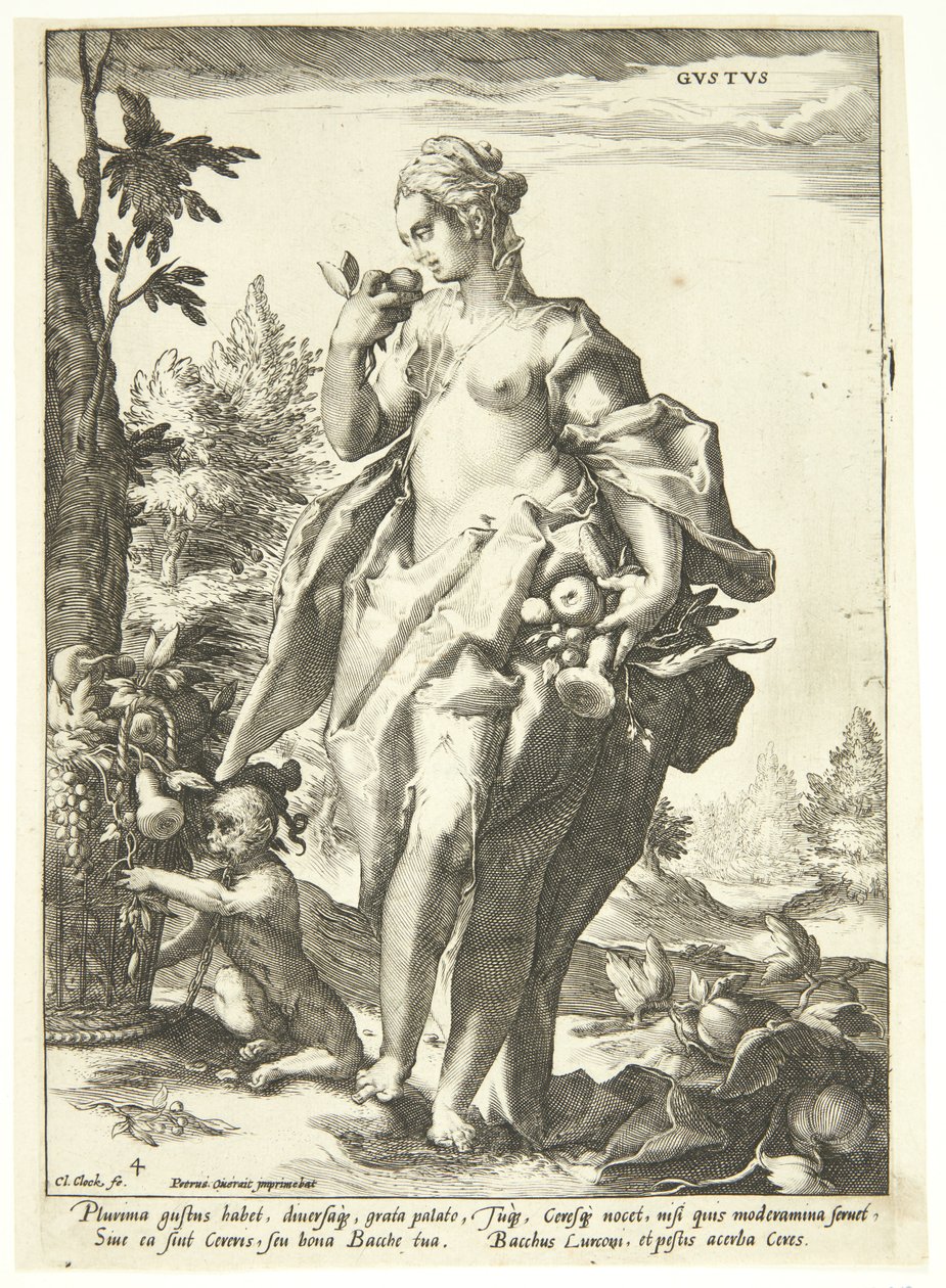 Smagssansen af Nicolaes Jansz. Clock