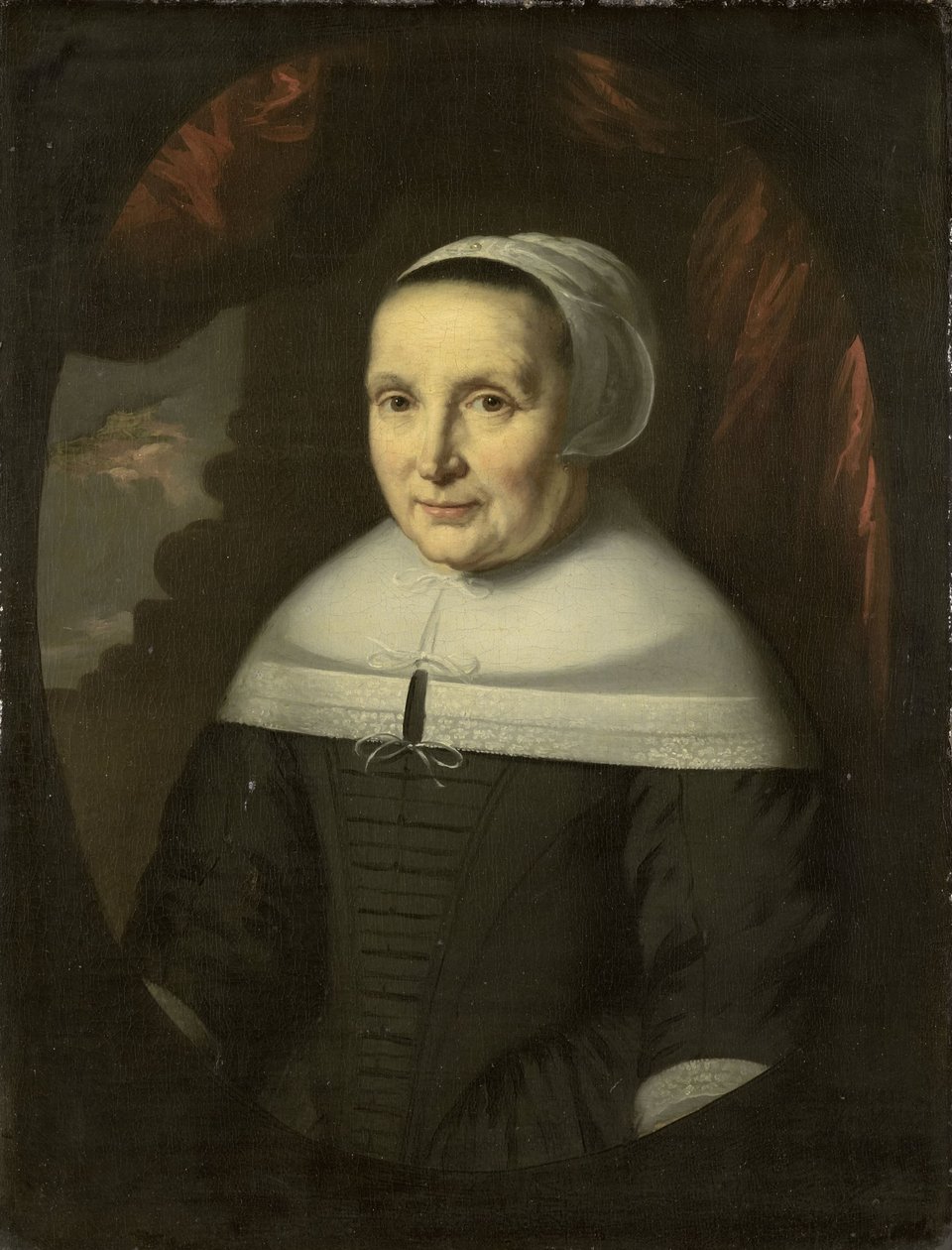 Portræt af Aeltje Denijs (født 1598/99) af Nicolaes Maes (copy after)