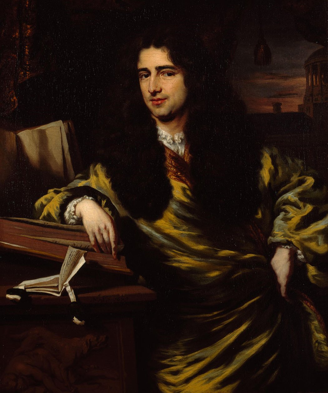Cornelis Munter (1652-1708) af Nicolaes Maes