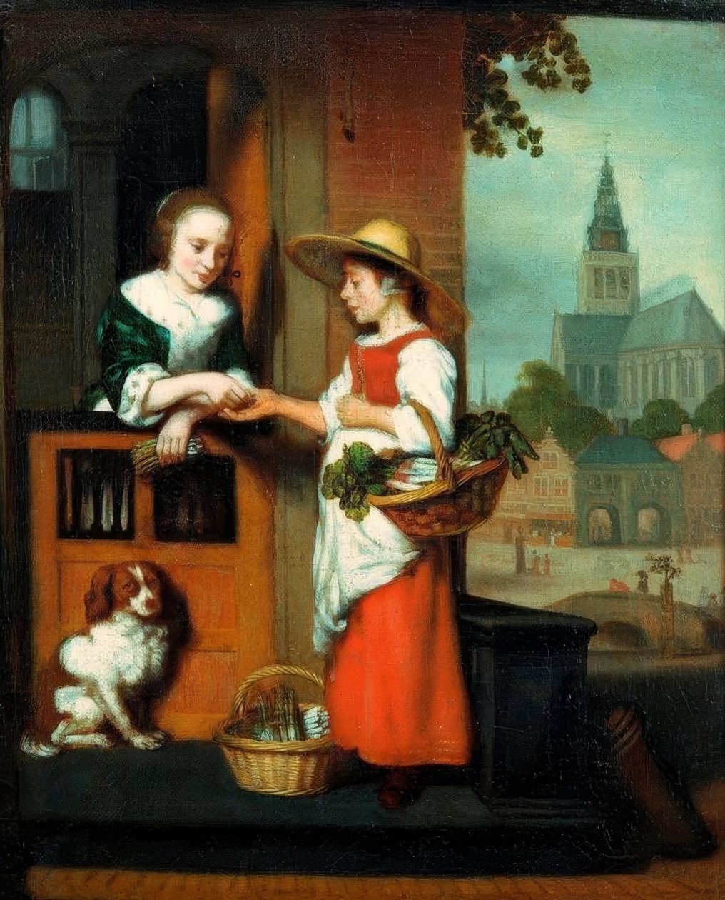 Grøntsagssælgeren af Nicolaes Maes