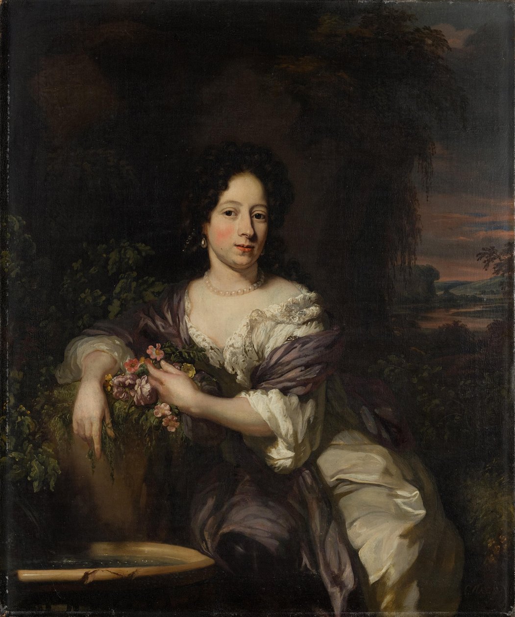 Madelena de la Court (1662-1712) af Nicolaes Maes
