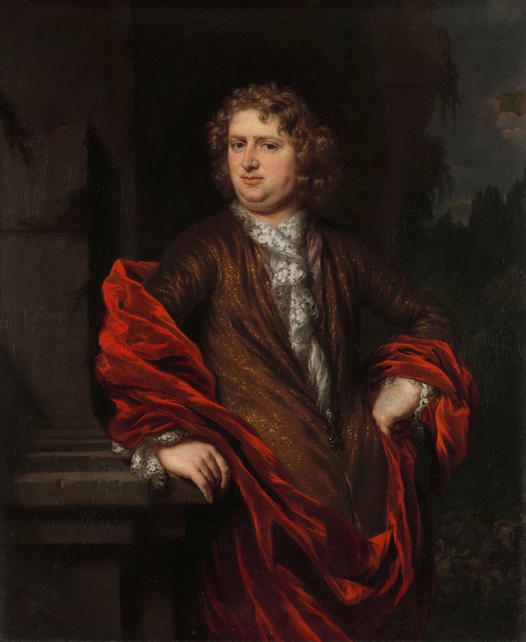 Portræt af Pieter Groenendijk Portræt af Pieter Groenendijk af Nicolaes Maes
