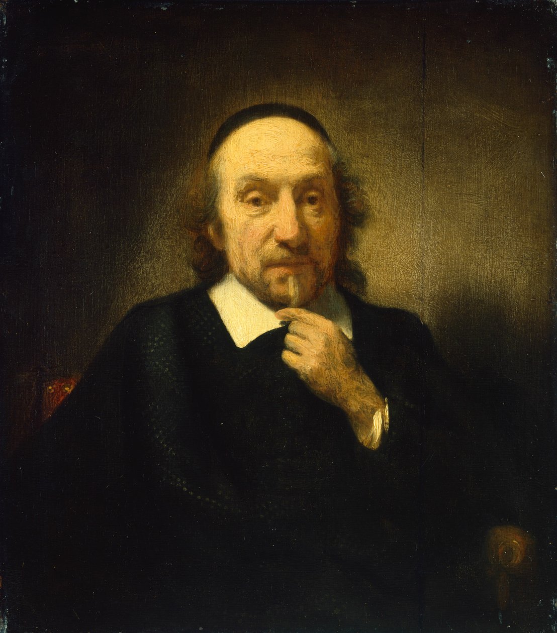 Portræt af en mand af Nicolaes Maes