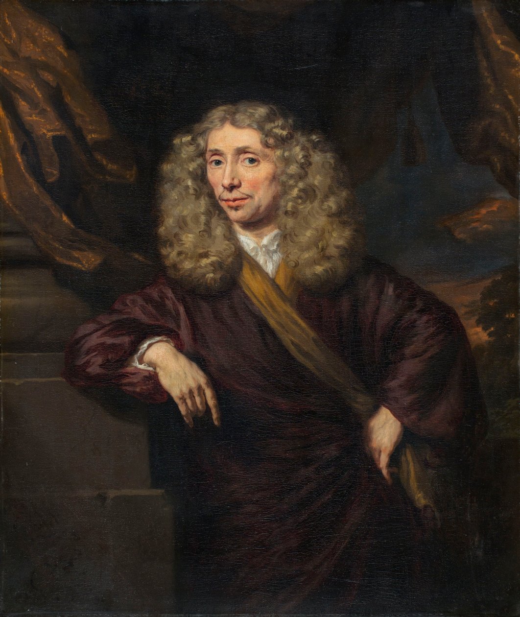 Portræt af en mand af Nicolaes Maes