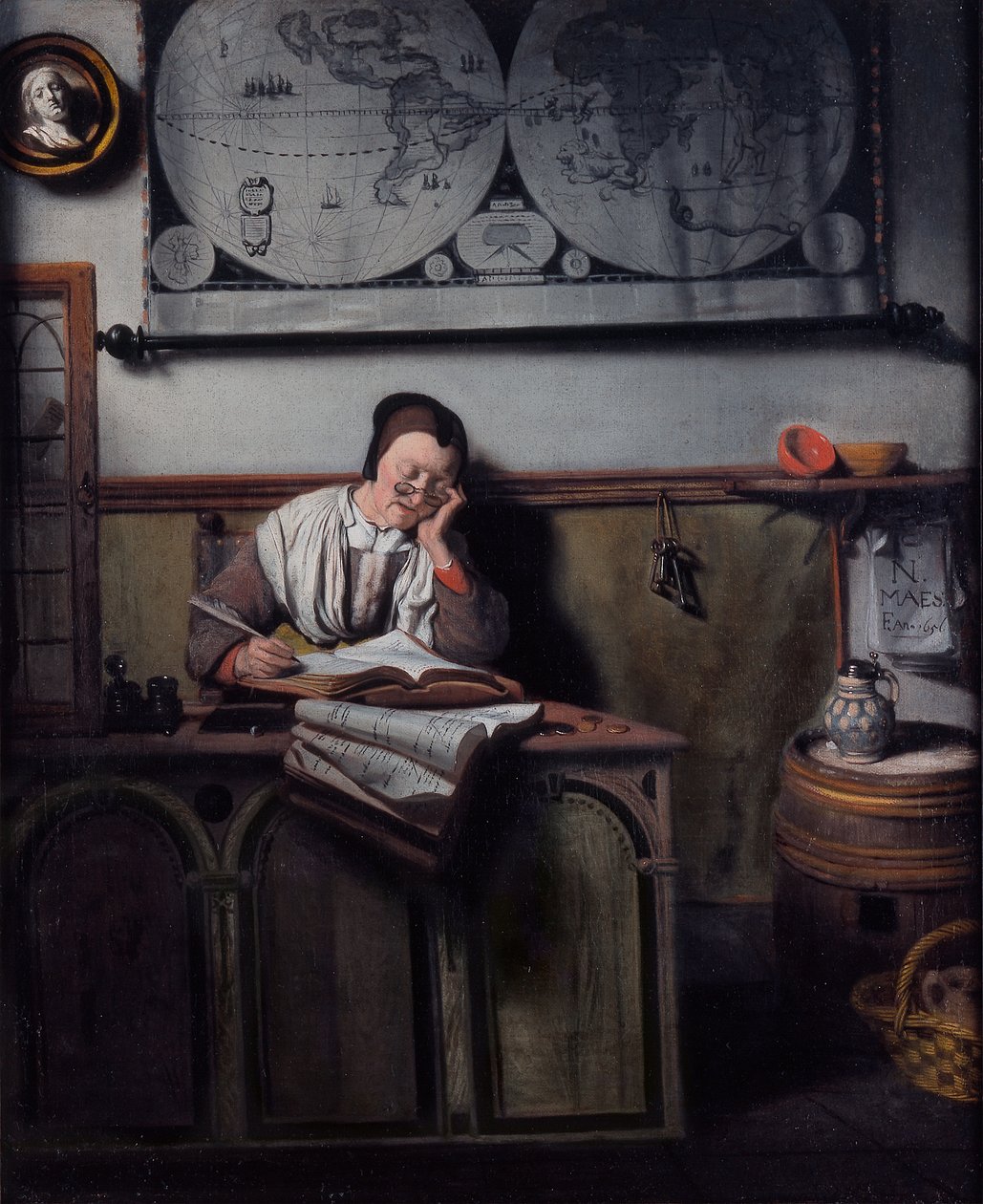 Kontohaveren af Nicolaes Maes