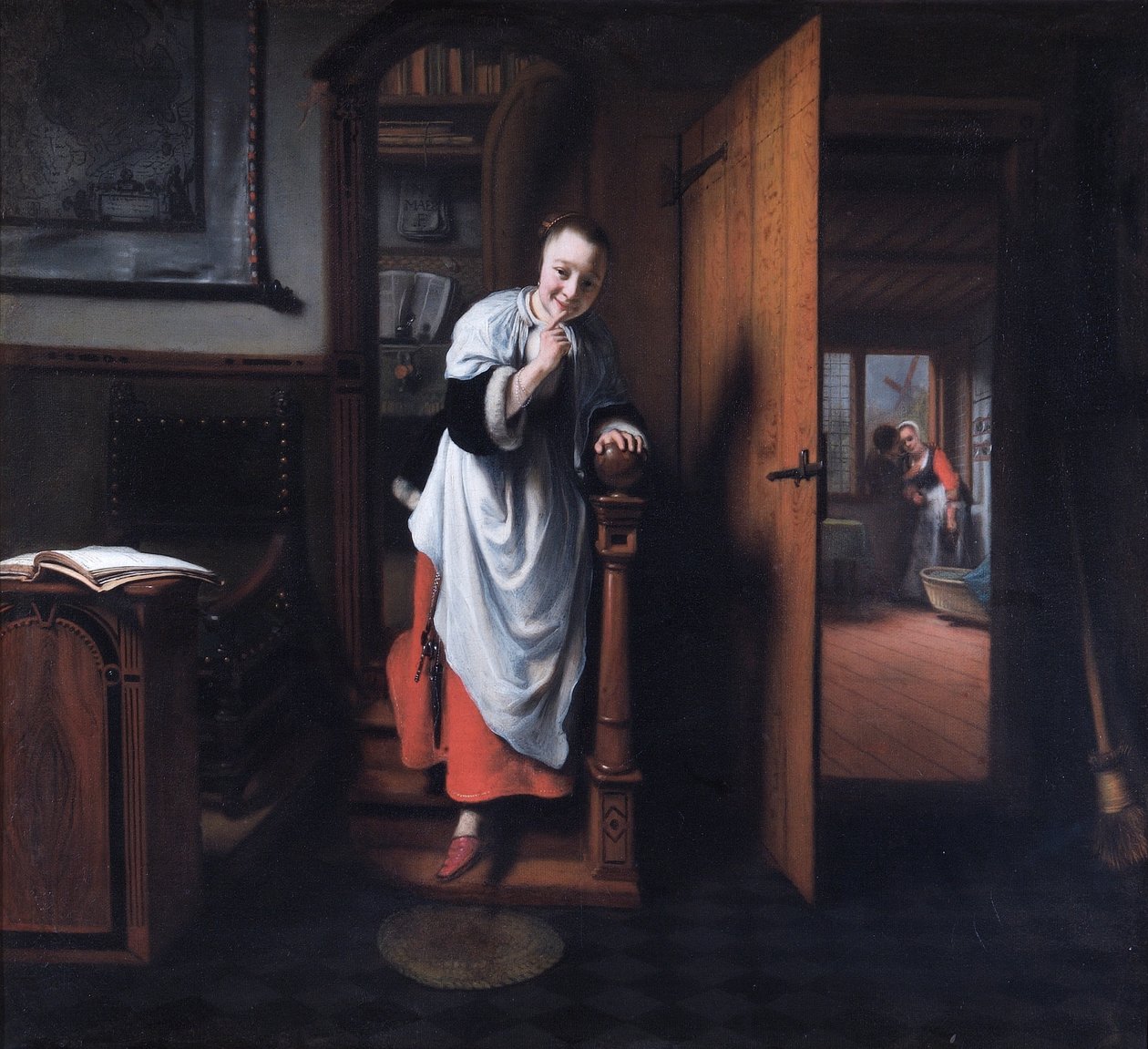 Aflytteren af Nicolaes Maes