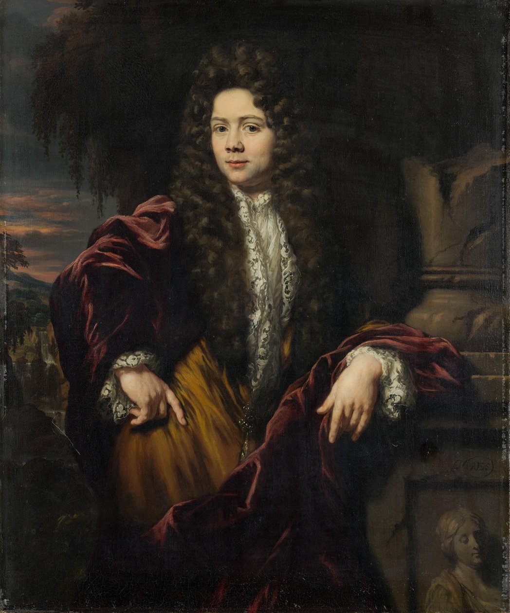 Willem Backer (1656-1731) af Nicolaes Maes