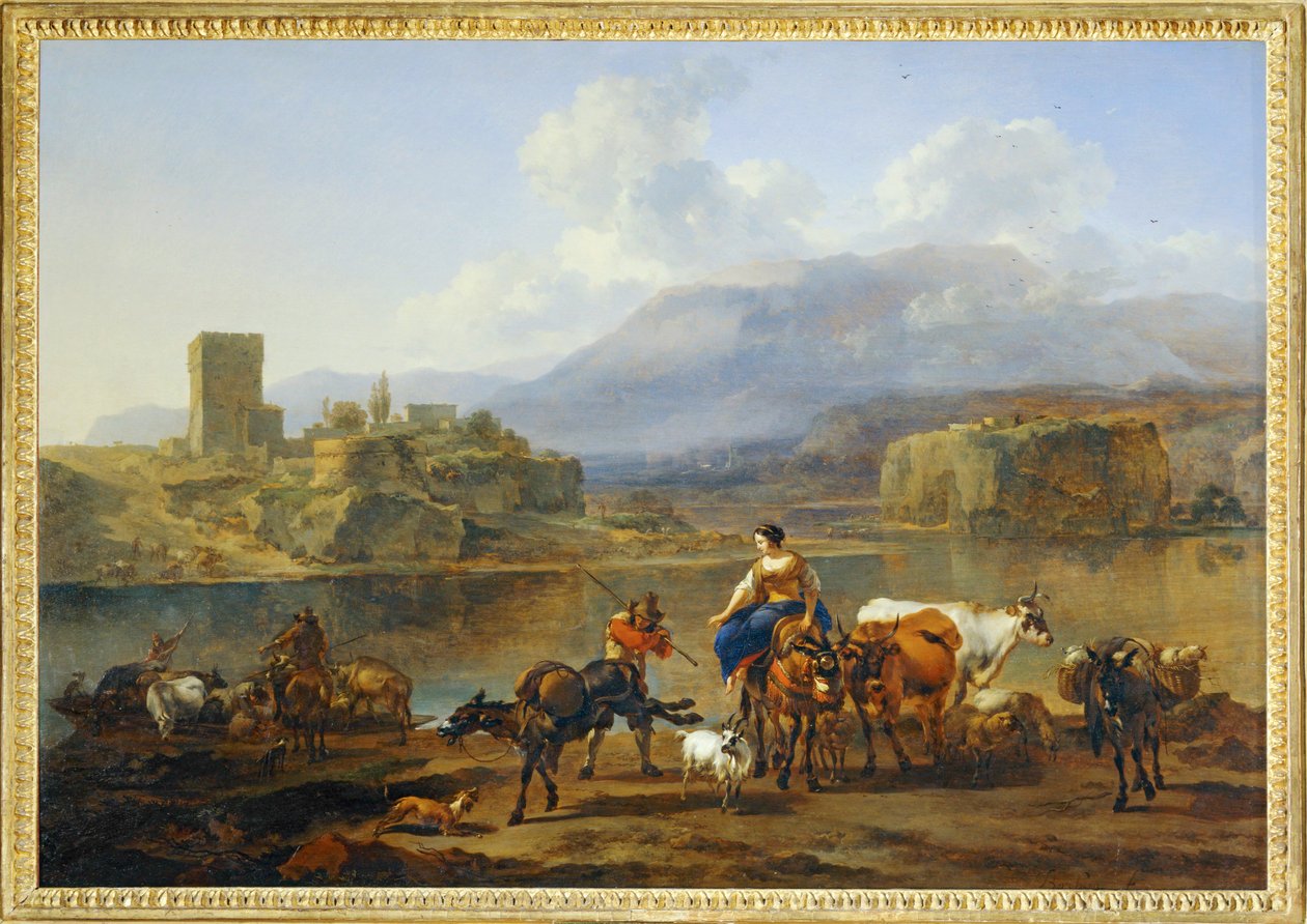 At bestå bac ... af Nicolaes Pietersz. Berchem