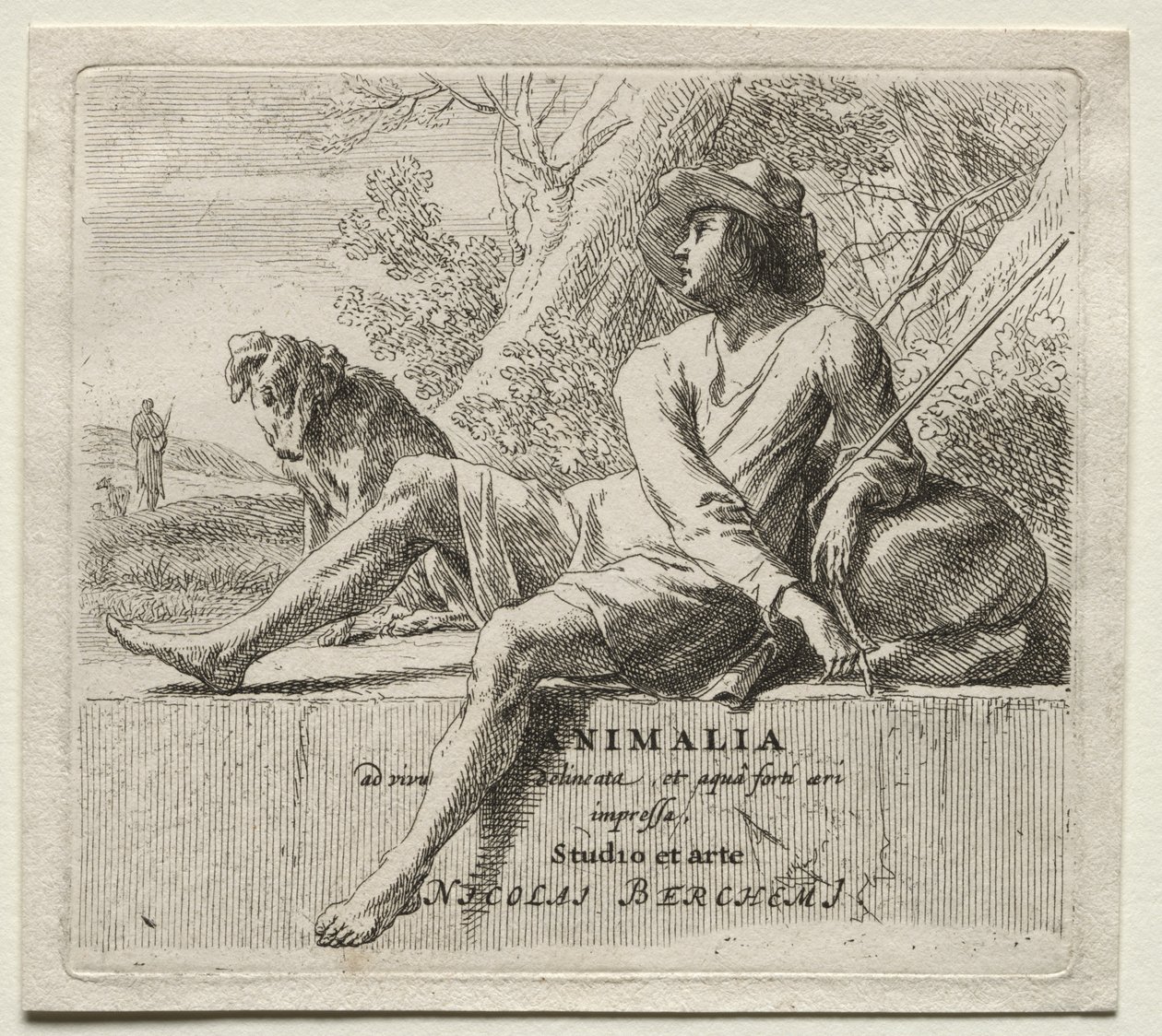 Nicolaes Berchem den ældre hyrde-serie. af Nicolaes Pietersz. Berchem