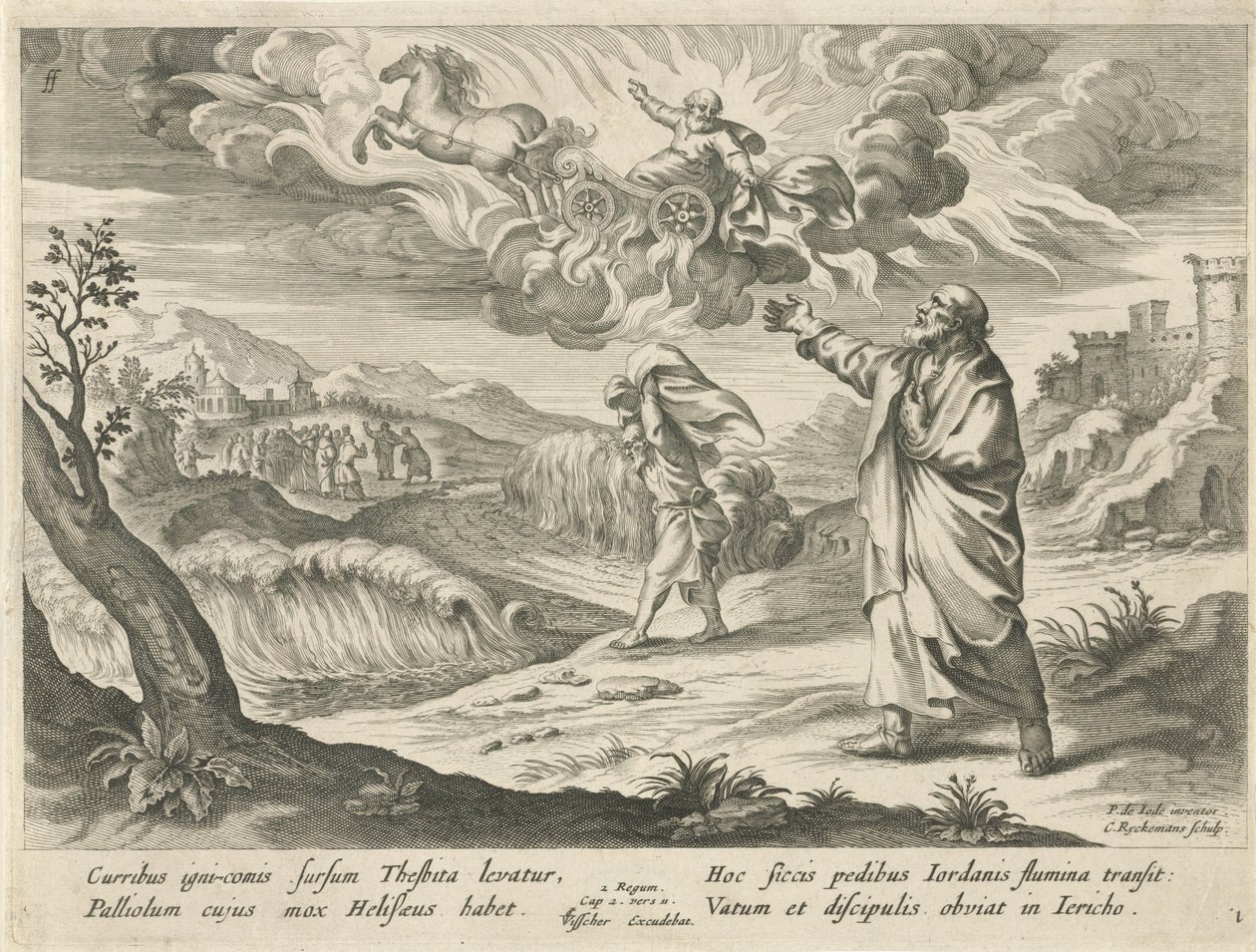 Elisa ser Elias himmelfart History of Elisa (serietitel) af Nicolaes Ryckmans