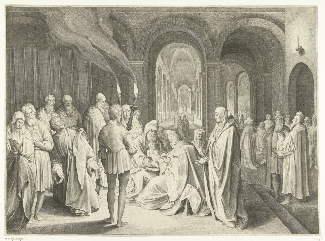 Kristi omskæring af Nicolaes de Bruyn