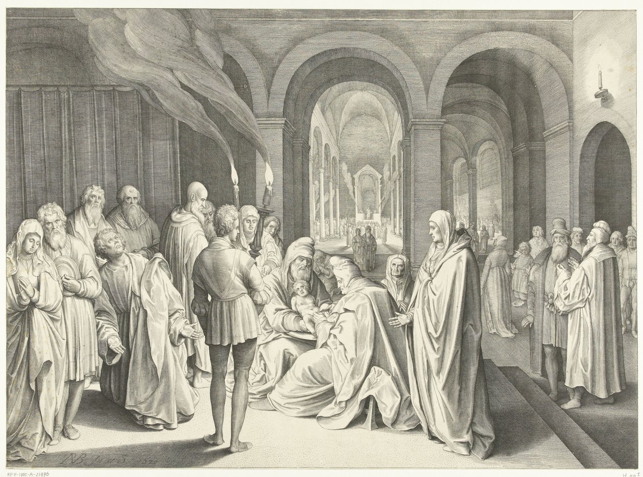 Kristi omskæring af Nicolaes de Bruyn