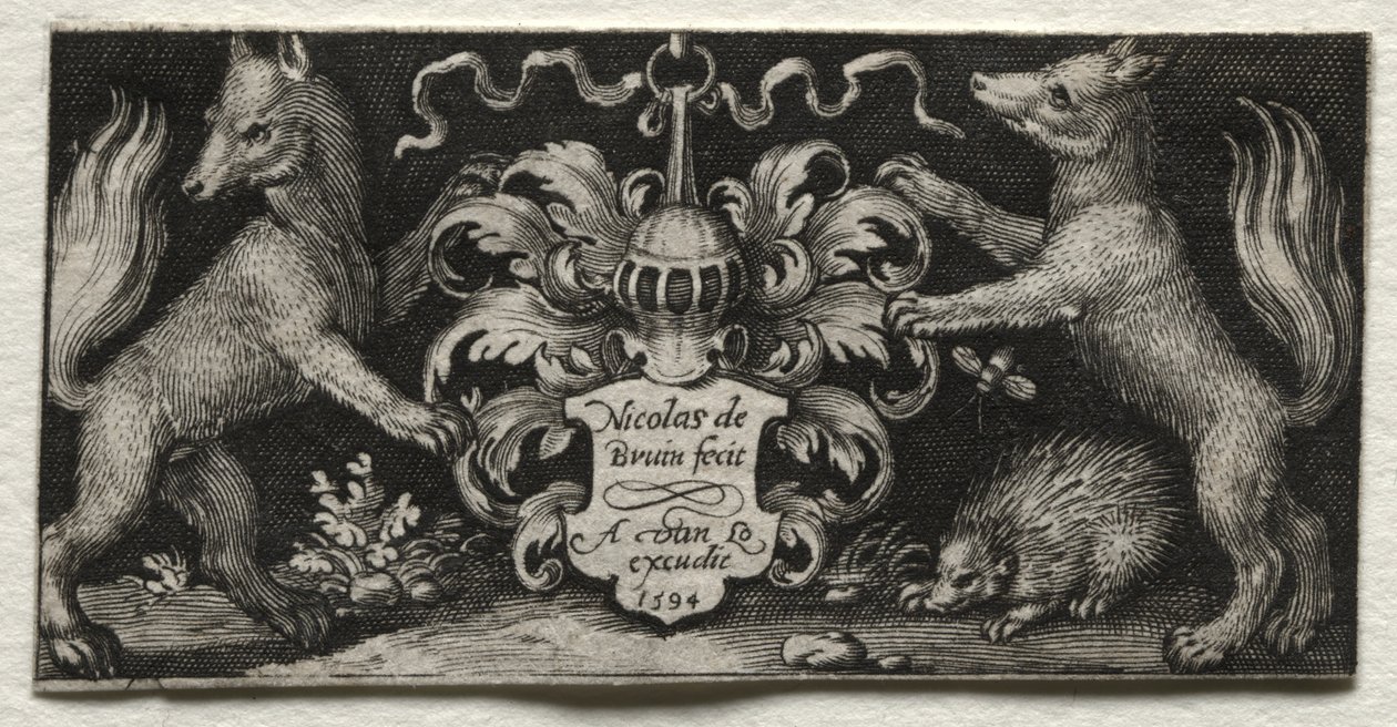 Våbenskjold af Nicolaes de Bruyn