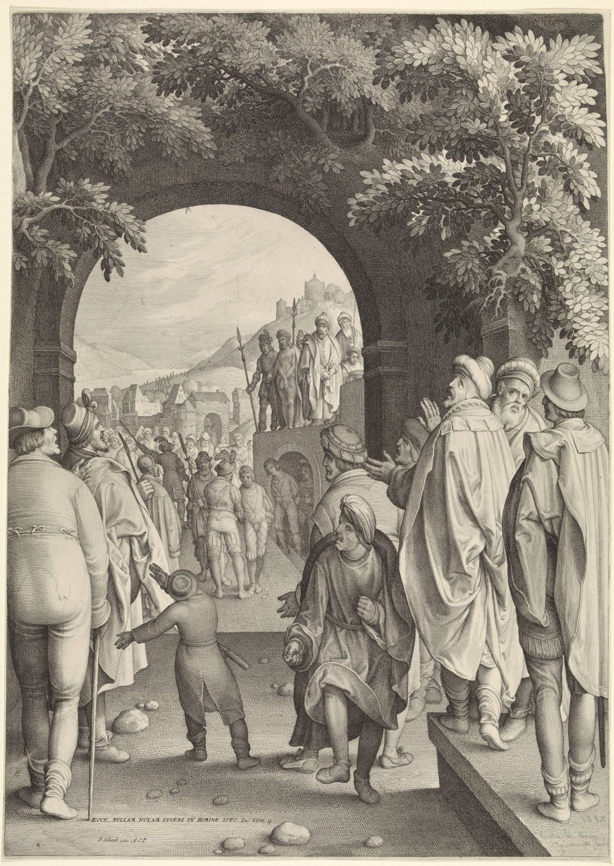 Ecce Homo Passion of Christ (serietitel) af Nicolaes de Bruyn