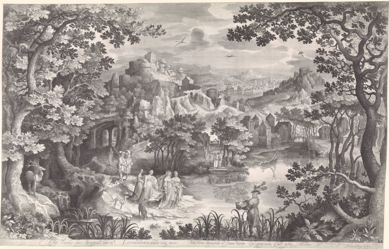 Barnedrab i Betlehem af Nicolaes de Bruyn