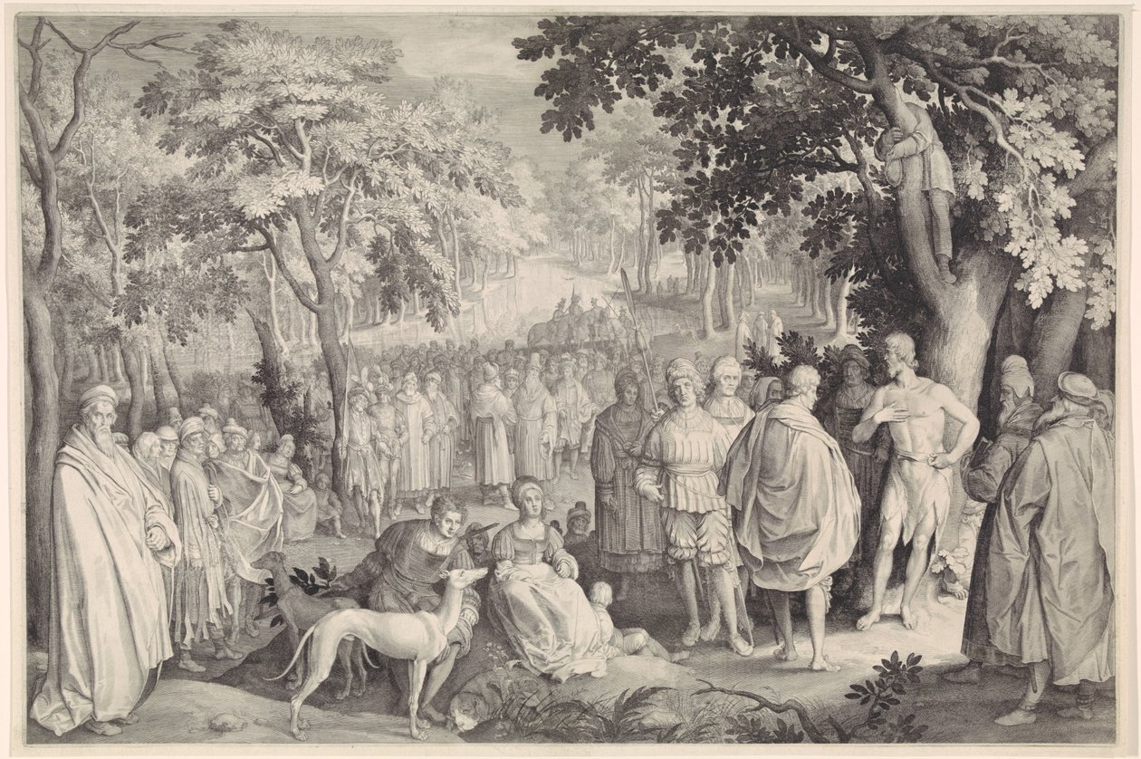 Johannes Døberens forkyndelse af Nicolaes de Bruyn