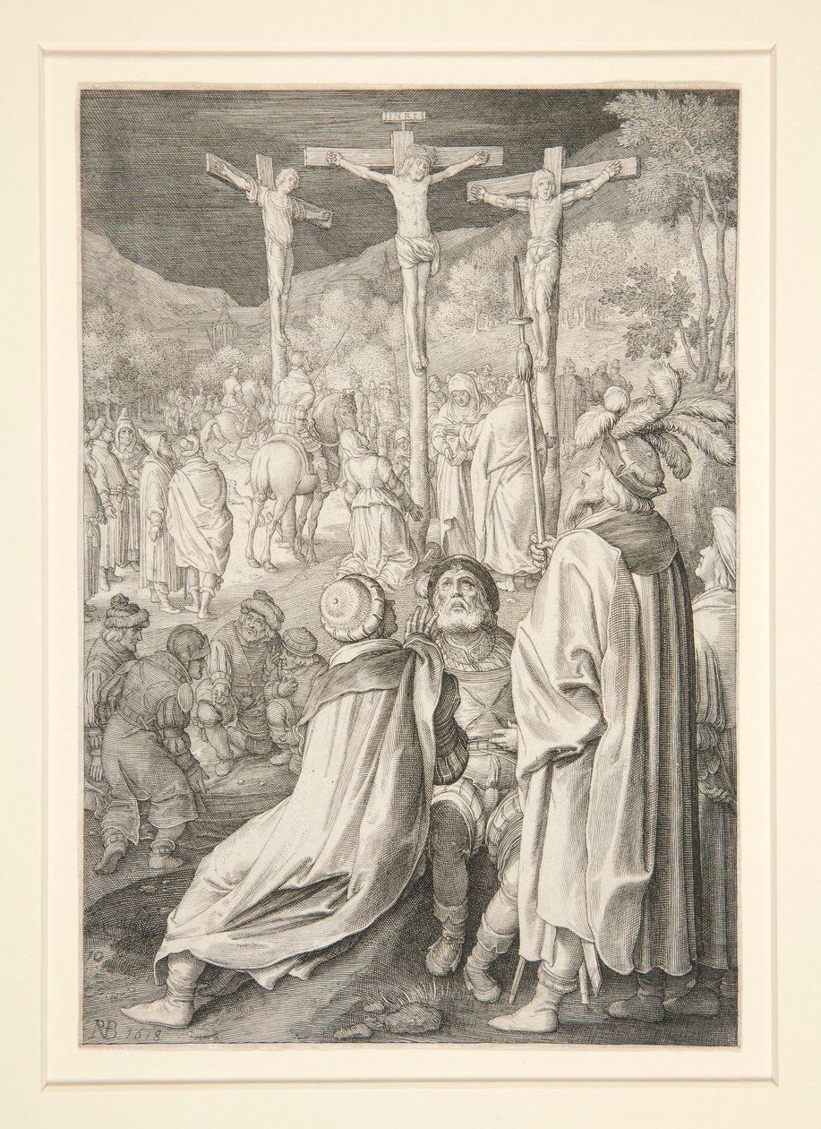 The Crucifixion (Passion Series) af Nicolaes de Bruyn