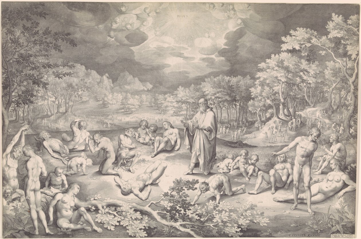 Syn af Ezekiel af Bendalen af Nicolaes de Bruyn