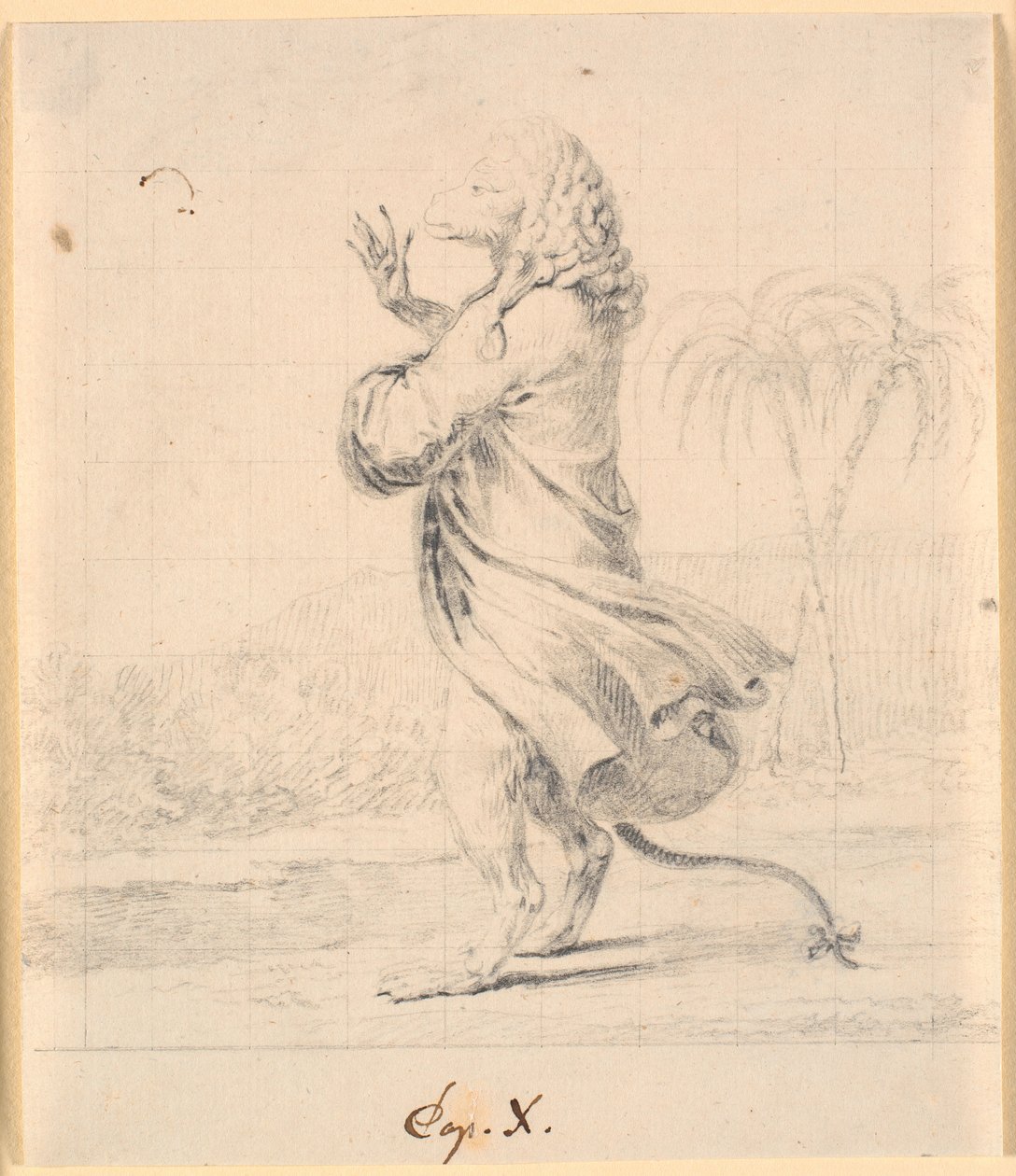 Abe-præsidenten i Martinia af Nicolai Abildgaard