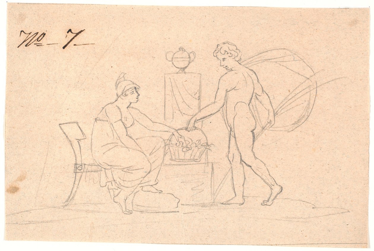To figurer af Nicolai Abildgaard