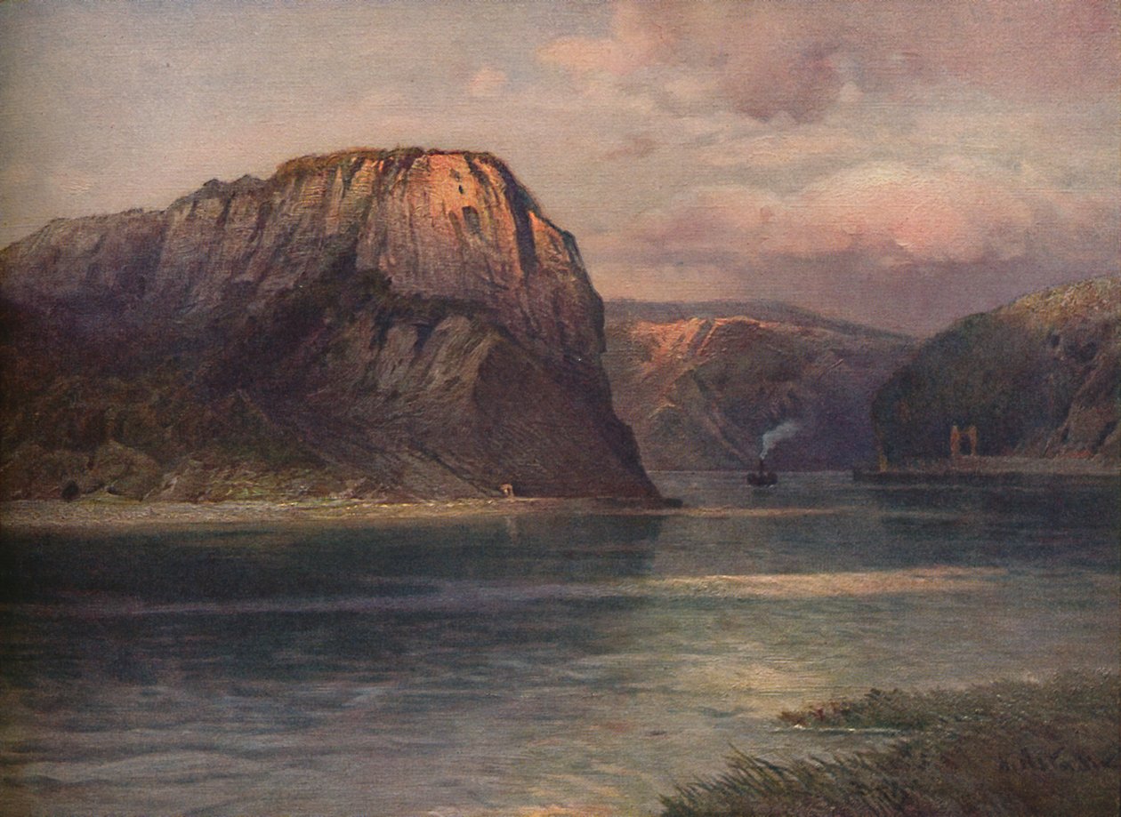 Die Loreley, Lorelei, 1923. af Nicolai Astudin