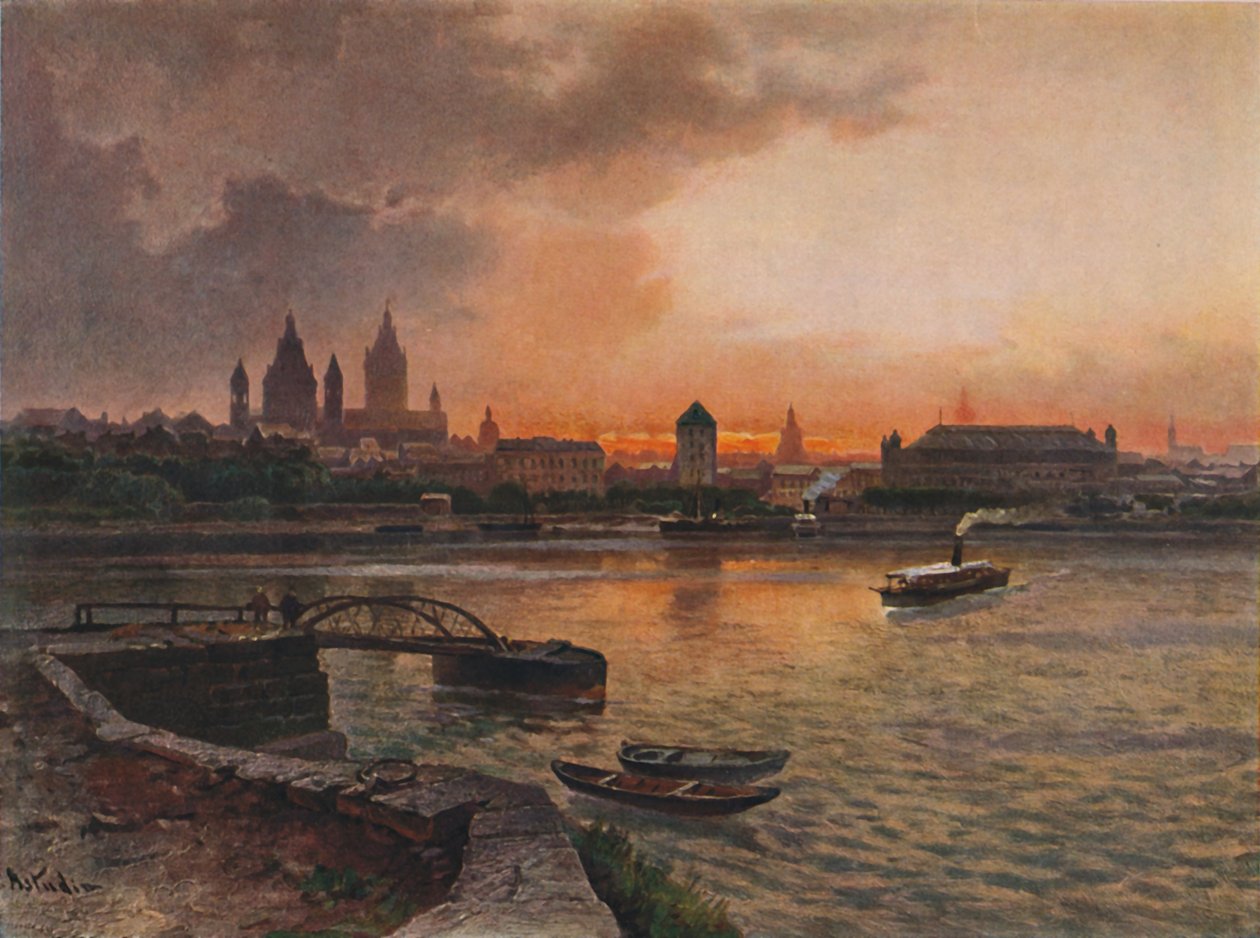Mainz, 1923. af Nicolai Astudin