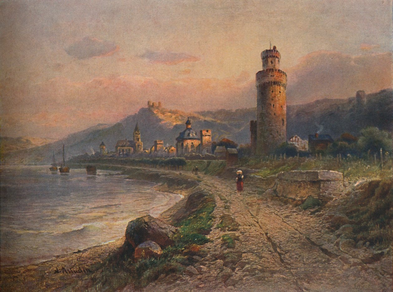 Oberwesel, 1923. af Nicolai Astudin