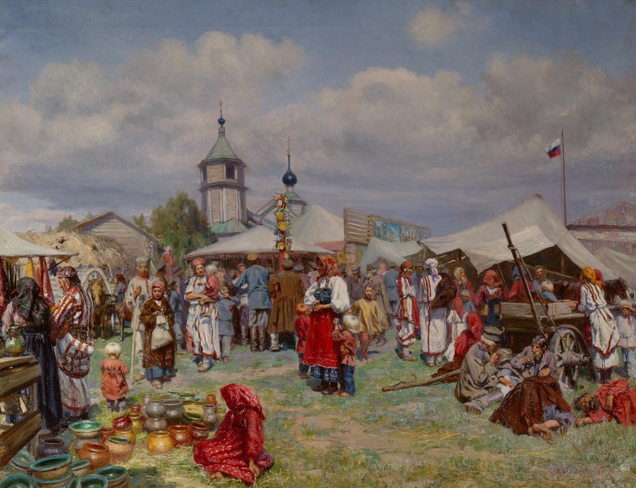 Russisk messe af Nicolai Karlovich Grandkovskii