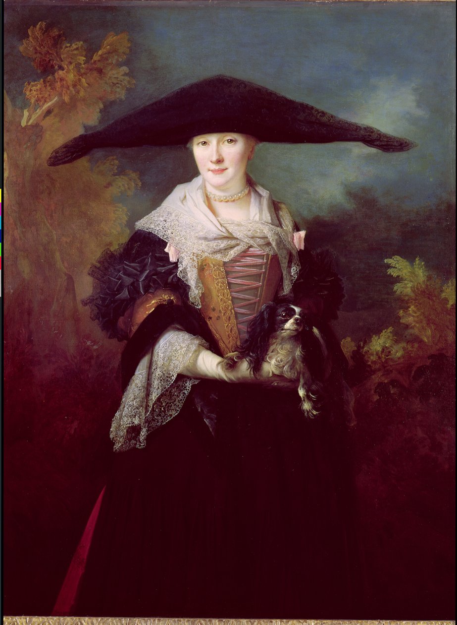 La Belle Strasbourgeoise, muligvis bryllupsportrættet af kunstnerens søster Marie-Elizabeth, 1703 af Nicolas de Largillière