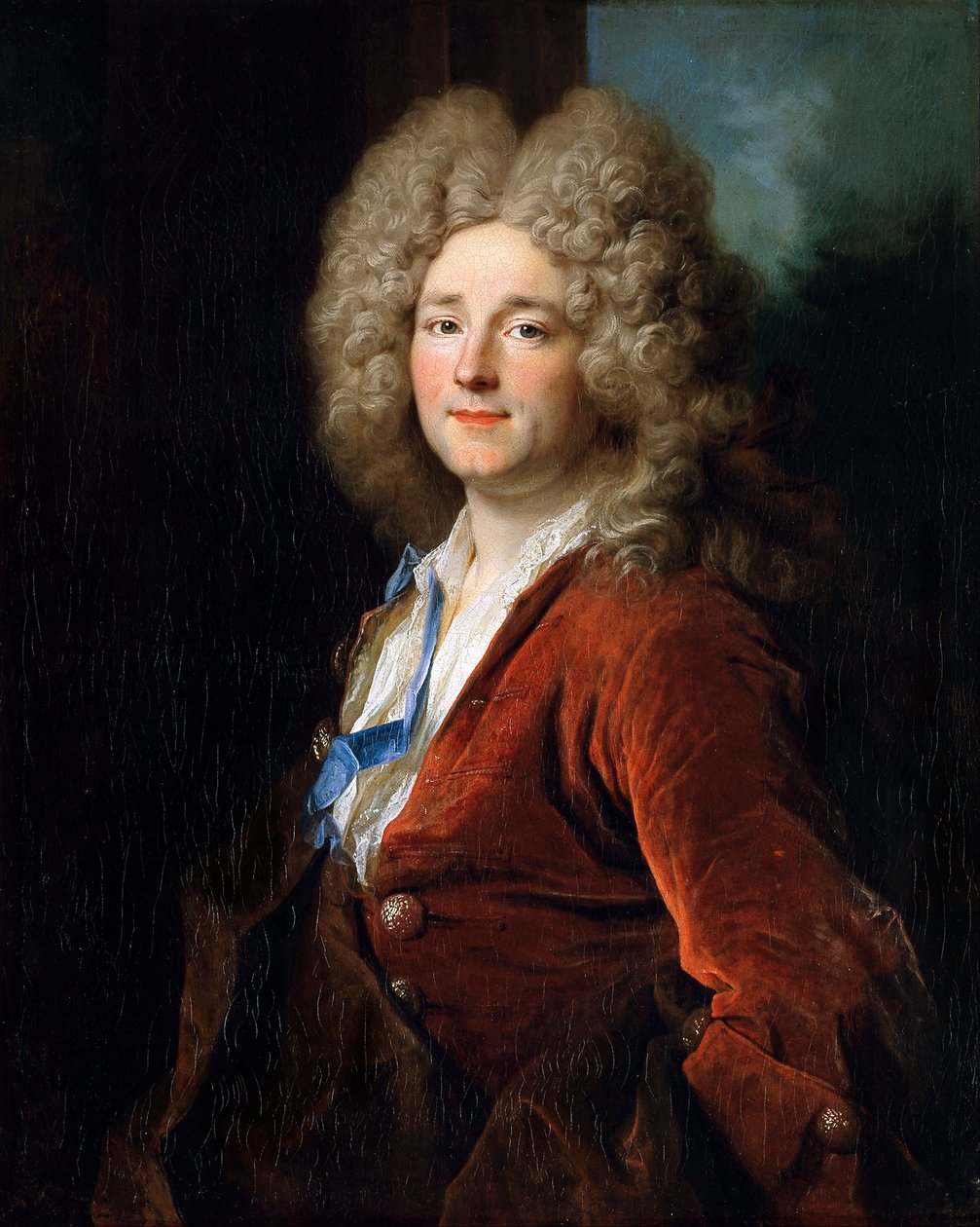 Portræt af en mand af Nicolas de Largillière