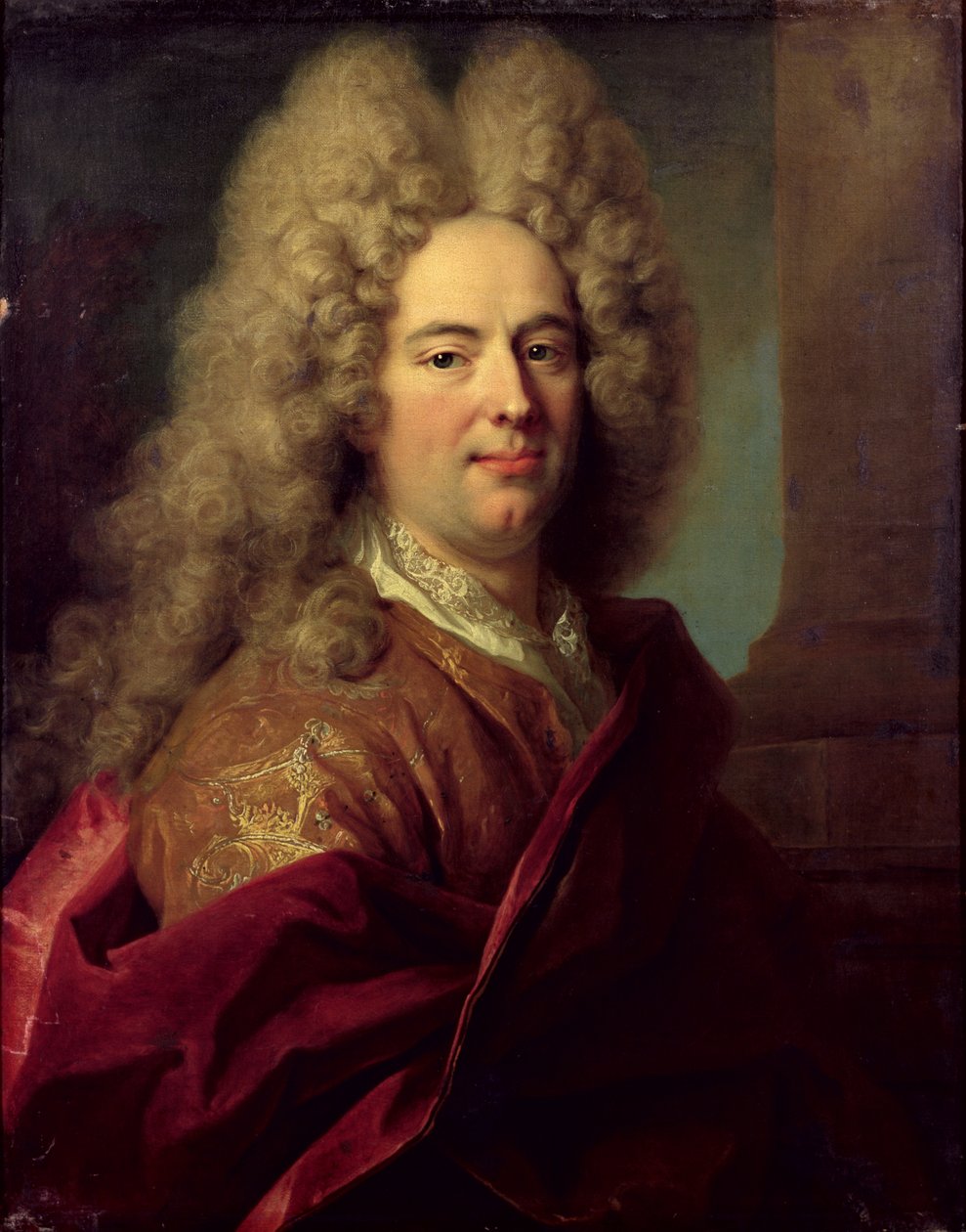 Portræt af en mand, ca. 1715 af Nicolas de Largillière
