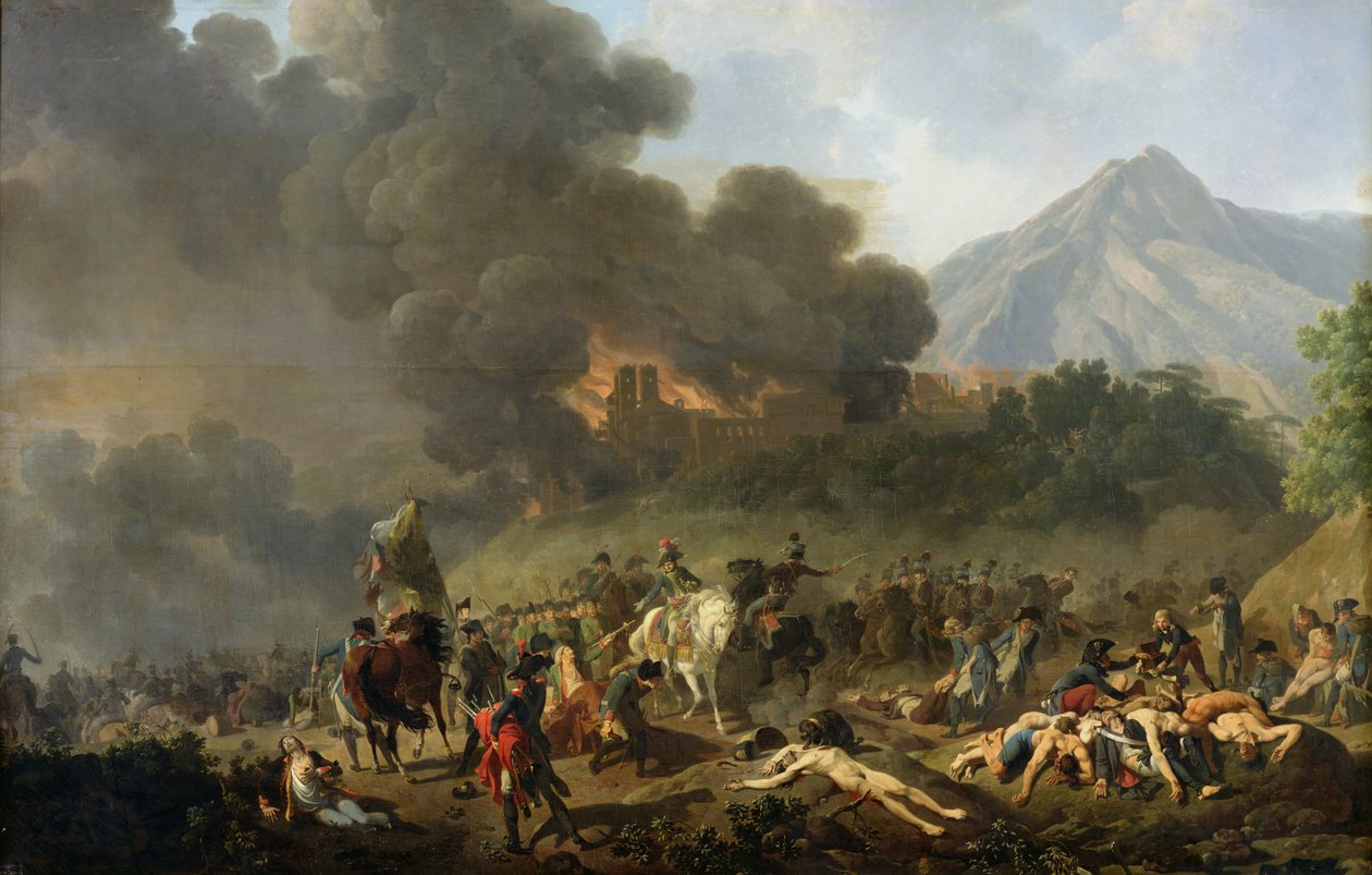 General Bonaparte (1769-1821) modtager en østrigsk officers sværd i 1797, 1801 af Nicolas Antoine Taunay