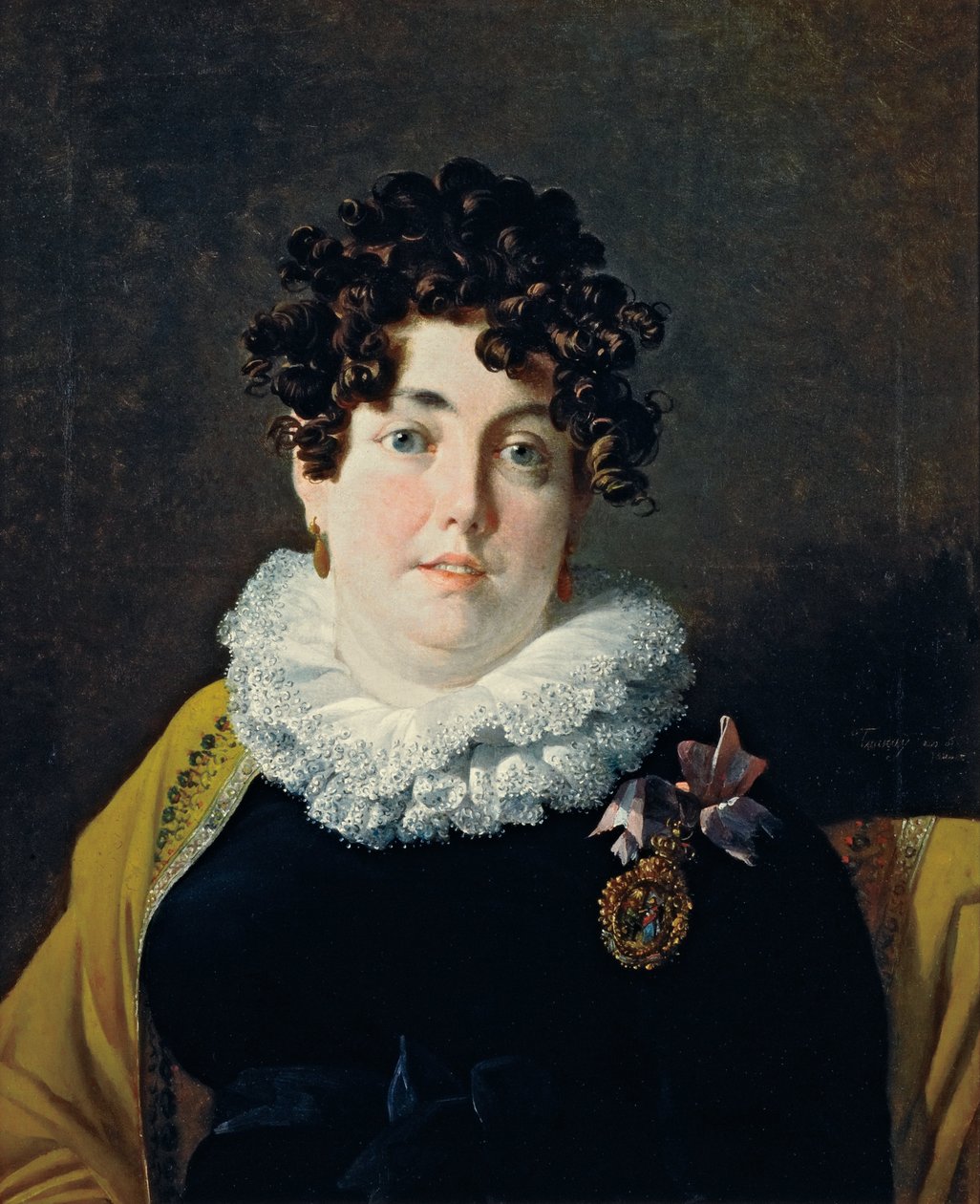 Portræt af Marquise of Belas af Nicolas Antoine Taunay