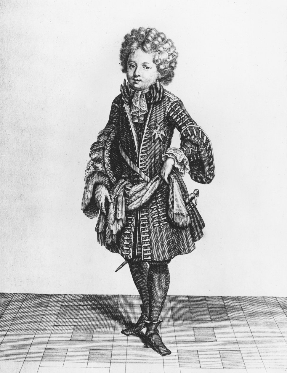 Louis, hertug af Bourgogne af Nicolas Arnoult