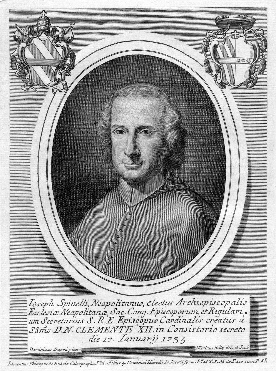 graveret portræt af Nicolas Billy d’après Domenico Duprà