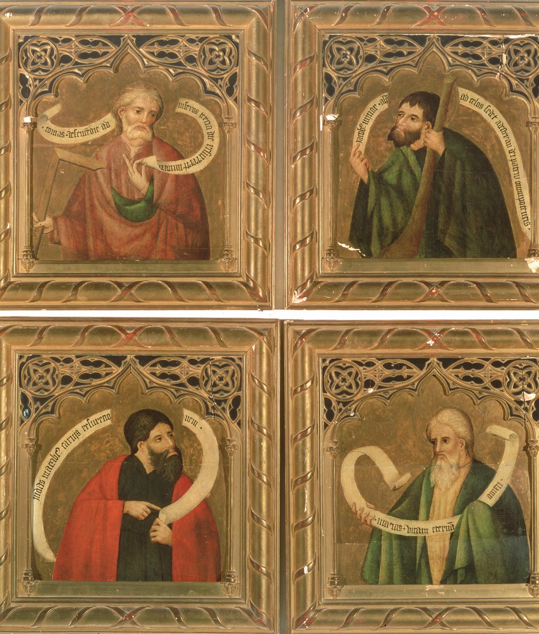 SS. Thomas, Jakob den Mindre, Judas Maccabeus og Matthias