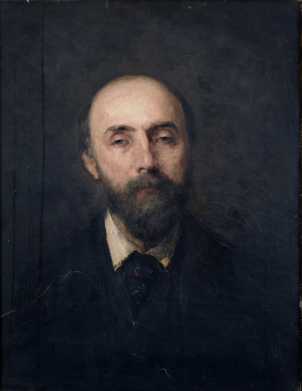 Portræt af Georges de Bellio (1828-94) c.1877 af Nicolae Grigorescu