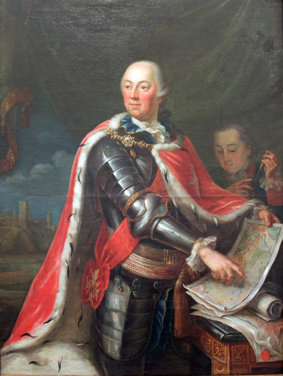 Hertug Carl Eugen af Württemberg (1728-1798) af Nicolas Guibal