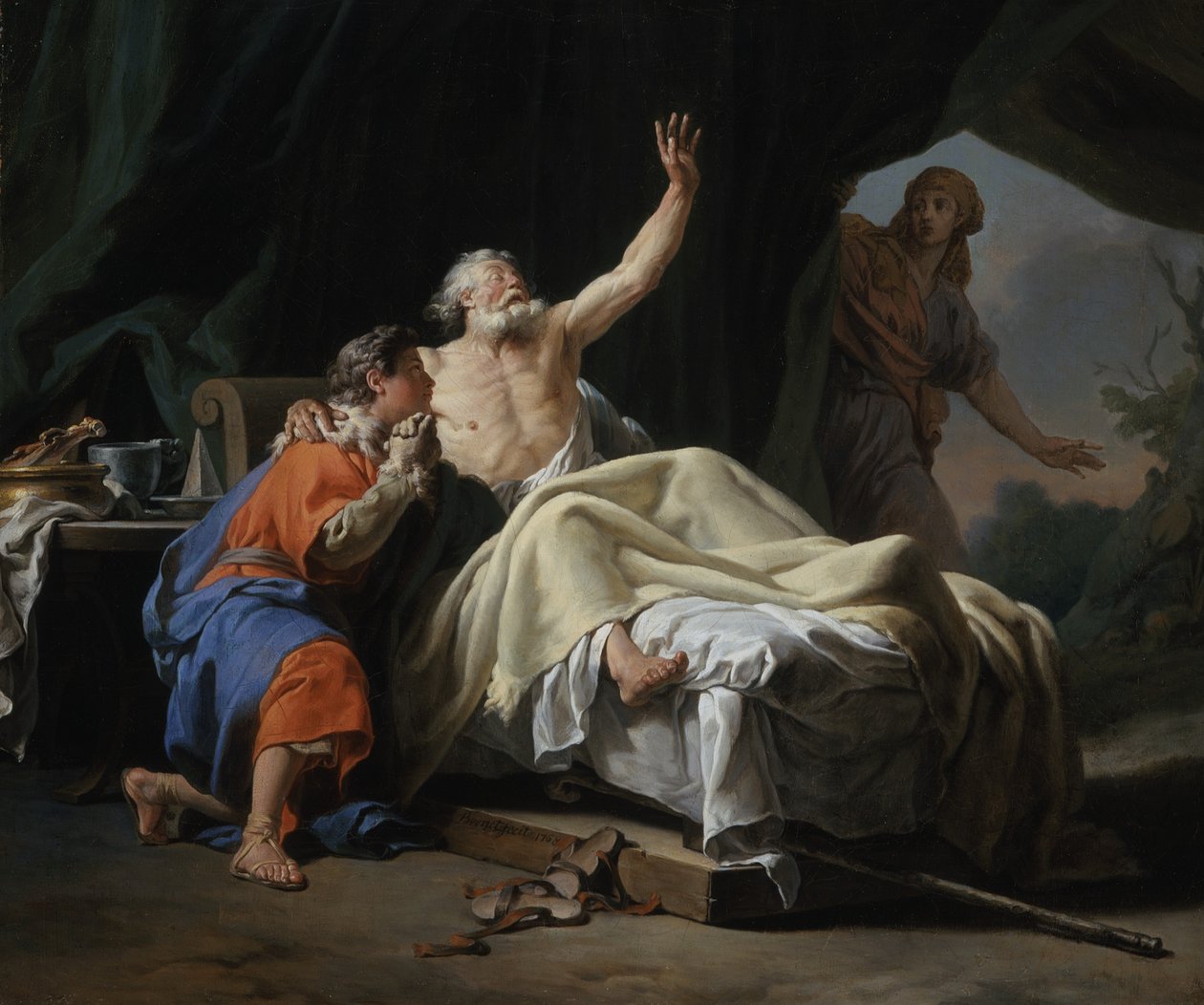 Isaac Blessing Jacob, 1768


Malerier
Olie på lærred af Nicolas Guy Brenet