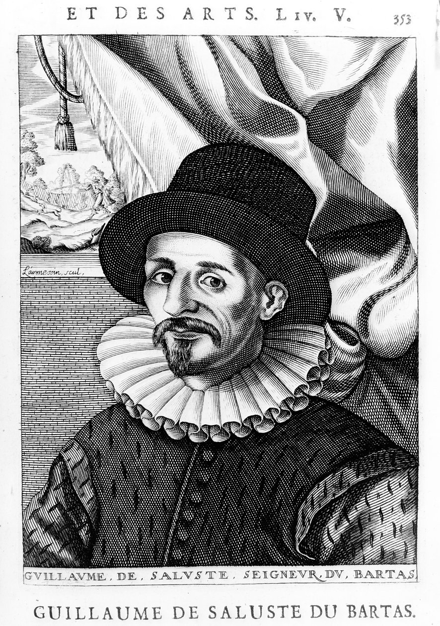 Guillaume de Salluste du Bartas af Nicolas II de Larmessin