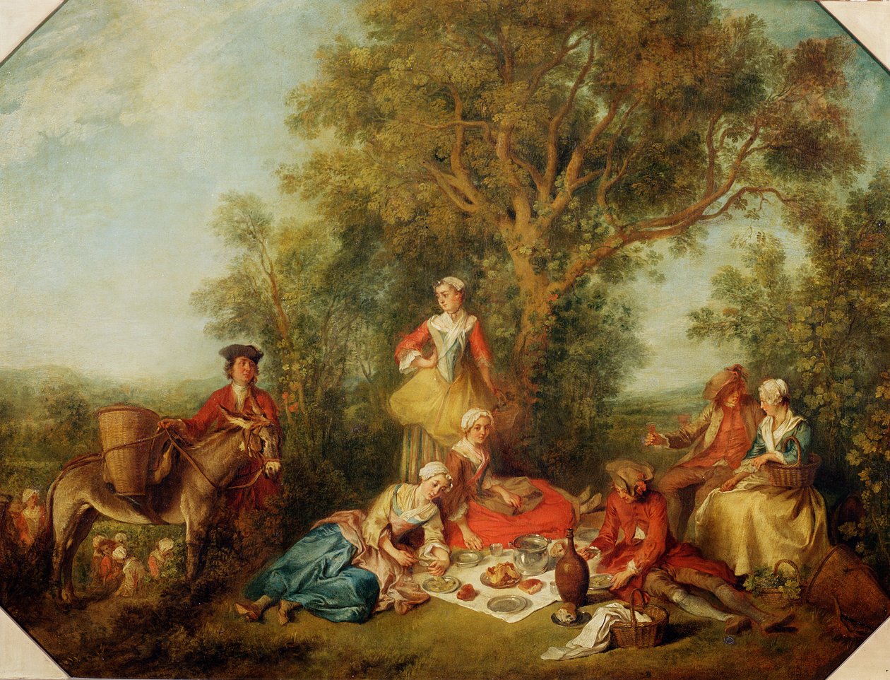 Efterår, 1738 af Nicolas Lancret