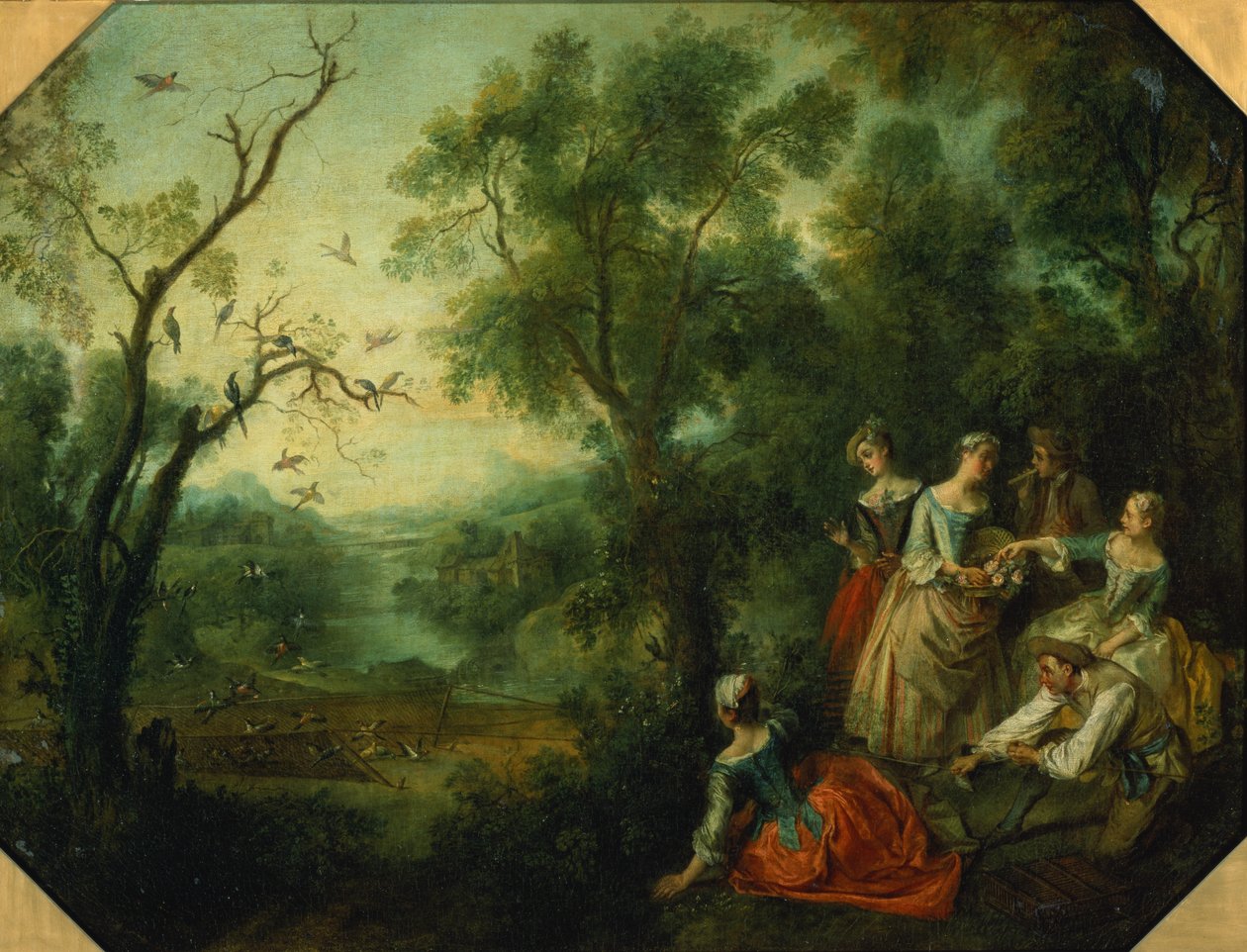 Spring, 1738 af Nicolas Lancret