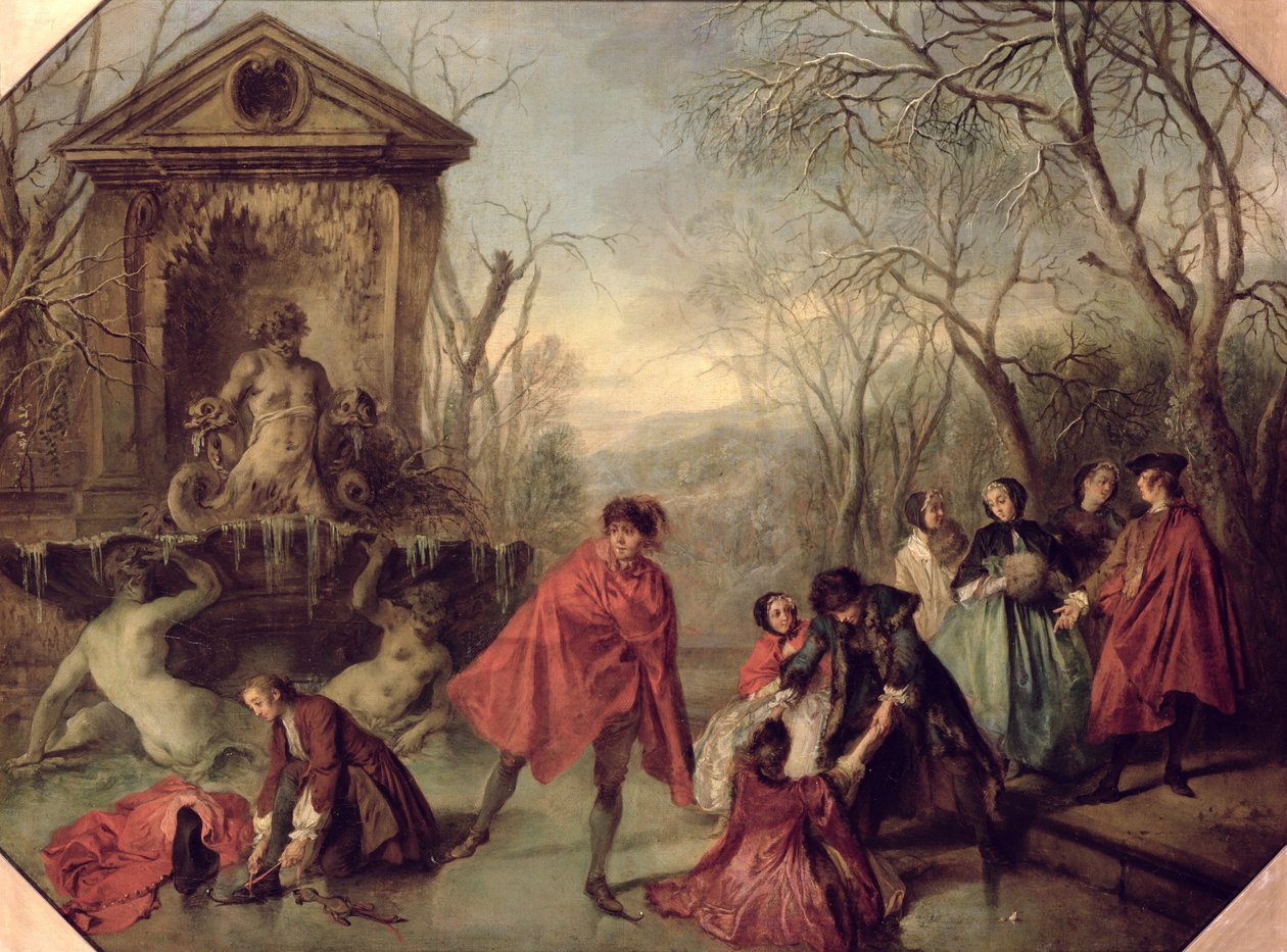Vinter, 1738 af Nicolas Lancret