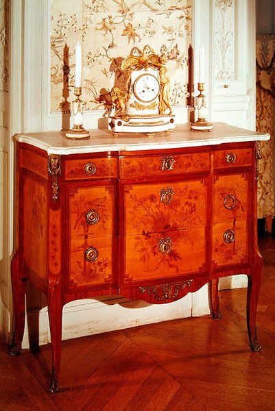 Marquetry Commode (marquetry) af Nicolas Petit