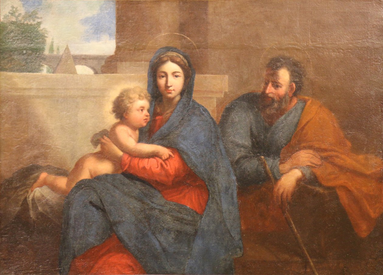 Hellig familie af Nicolas Pierre Loir