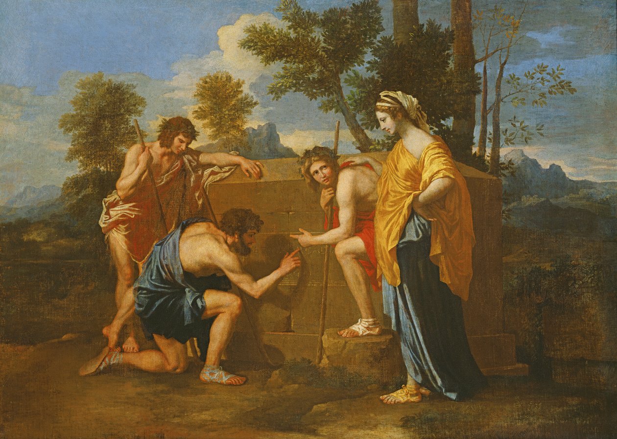Arkadiske hyrder af Nicolas Poussin