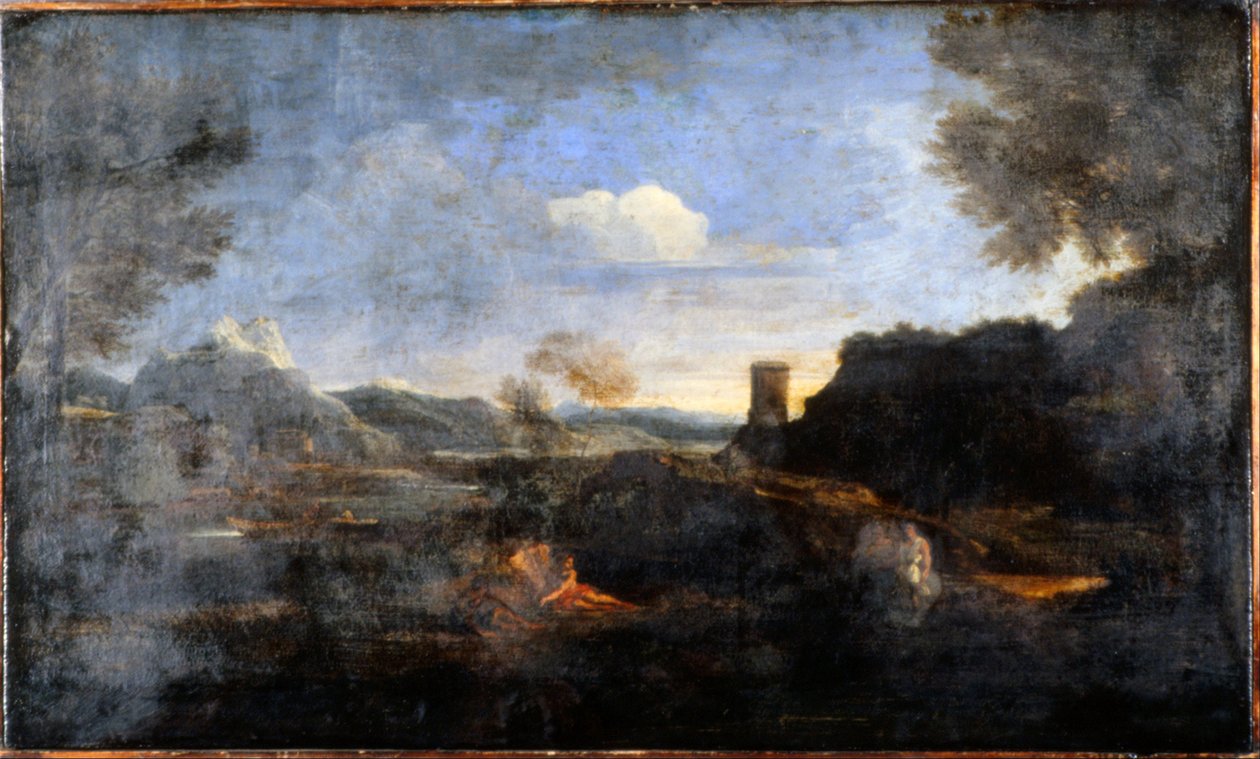 Landskab af Nicolas Poussin