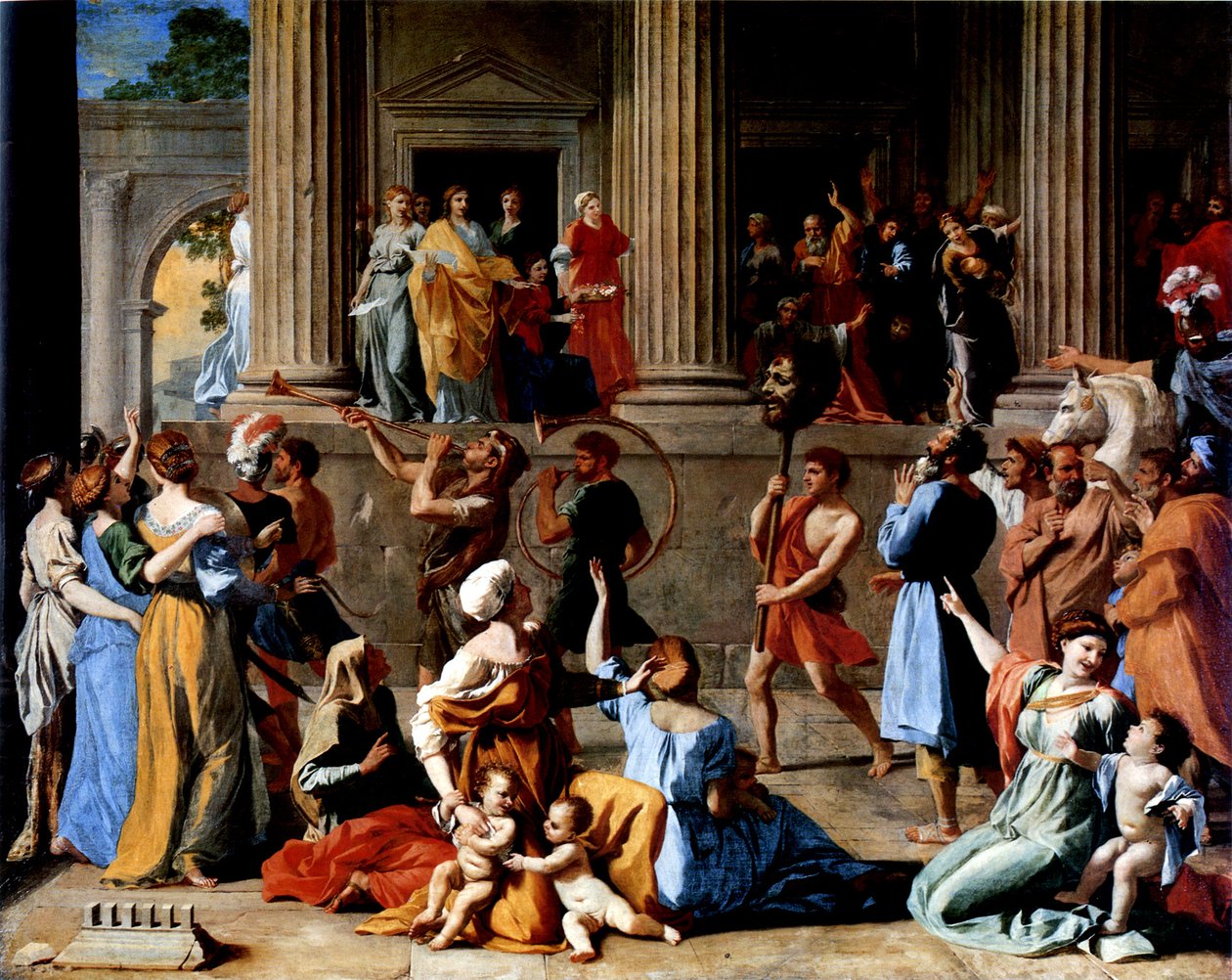 Davids triumf af Nicolas Poussin