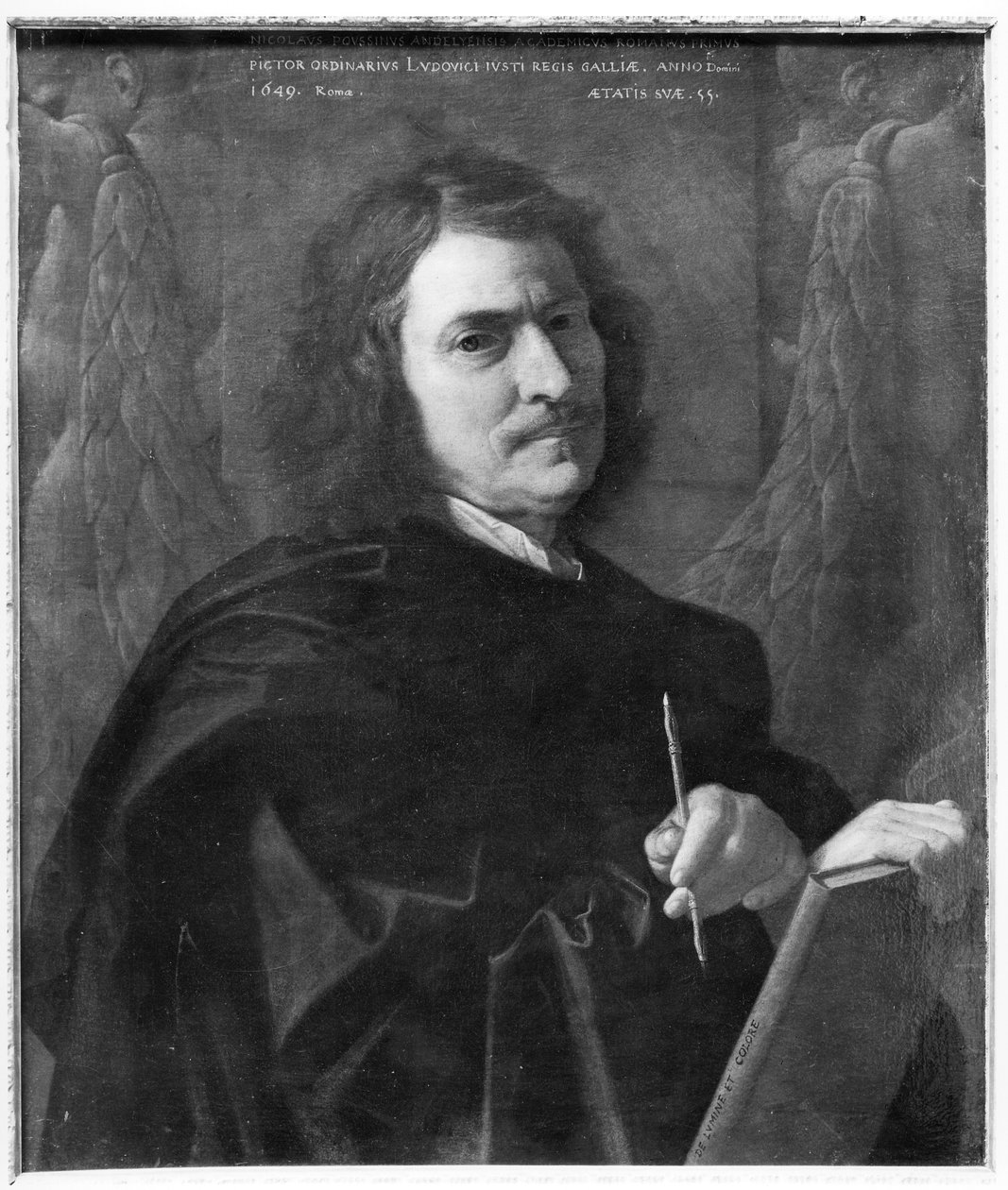 Selvportræt, 1649 af Nicolas Poussin
